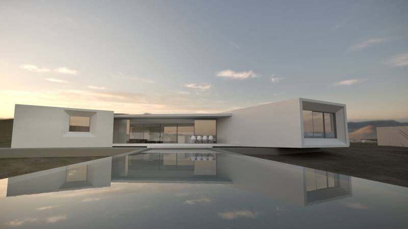 villa design par architectes près de Marrakech