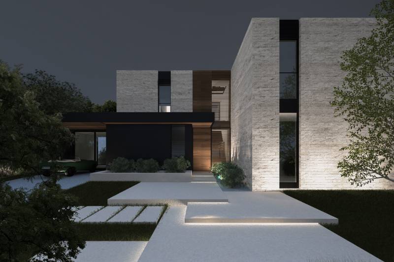 maison moderne d'architecte près de Lyon