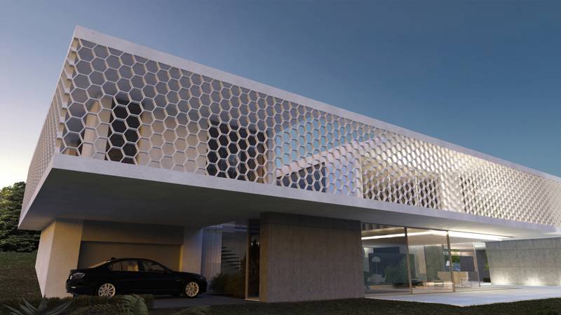 maison design d'architecte à Genève en Suisse