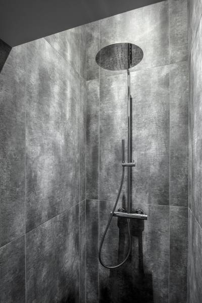 design salle de bain et puit de lumière