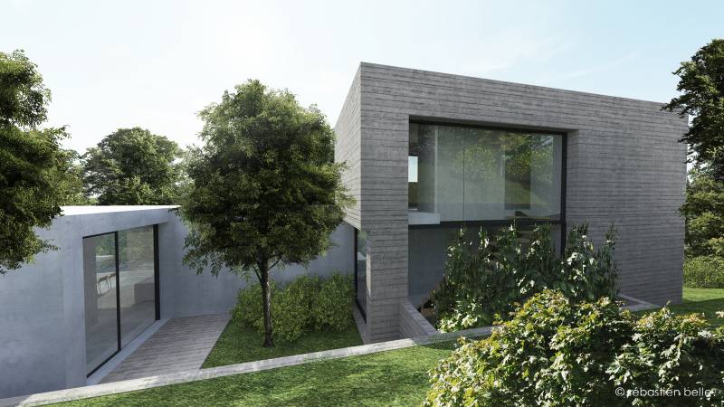 maison contemporaine d'architecte près de Genève