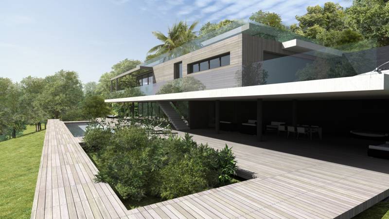 maison d'architecte contemporaine et design près de Saint Tropez