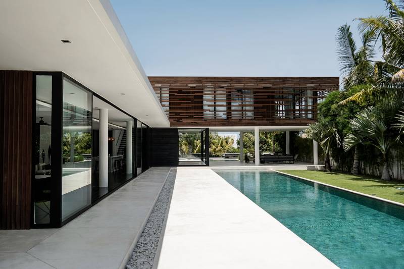 villa design contemporaine à Bali en Indonésie
