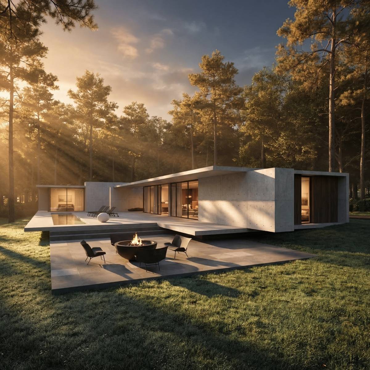 Maison contemporaine à Saint Cyr au Mont d'Or en Rhône