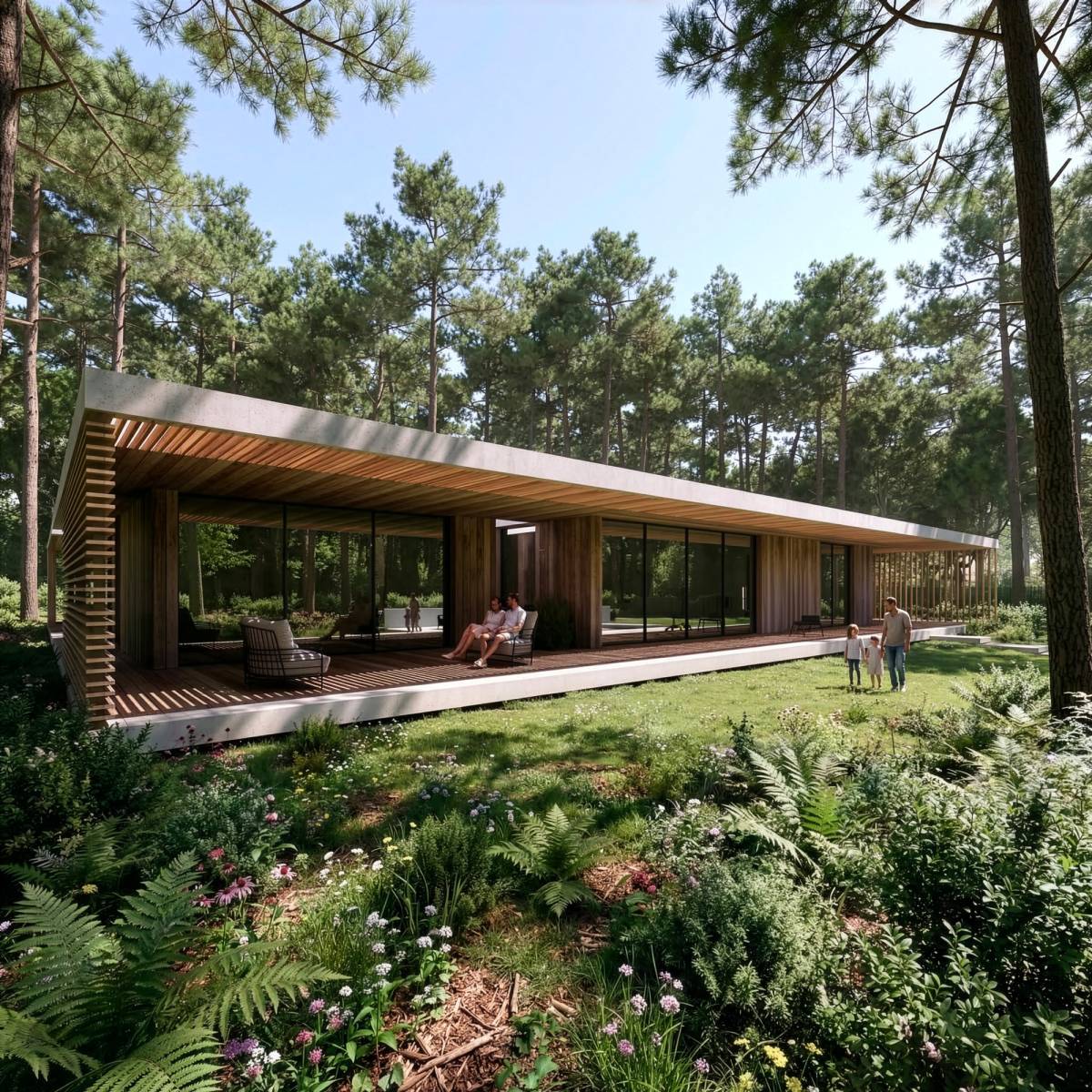 Villa patio au Cap Ferret