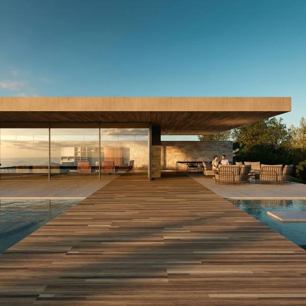 Villa face à la mer en Corse