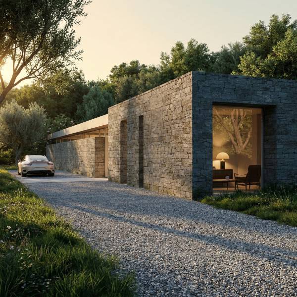 Villa face à la mer en Corse