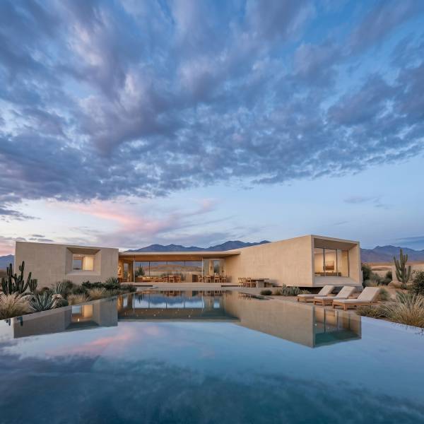 Villa moderne près de Marrakech au Maroc