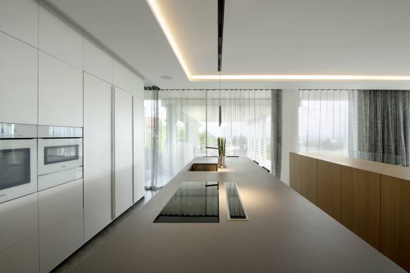 Cuisine Valcucine dans maison moderne près de Lyon