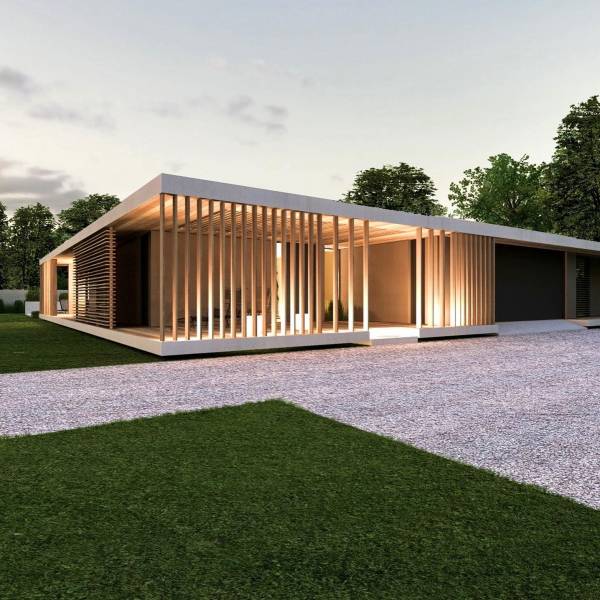 Villa originale béton et bois au Cap Ferret