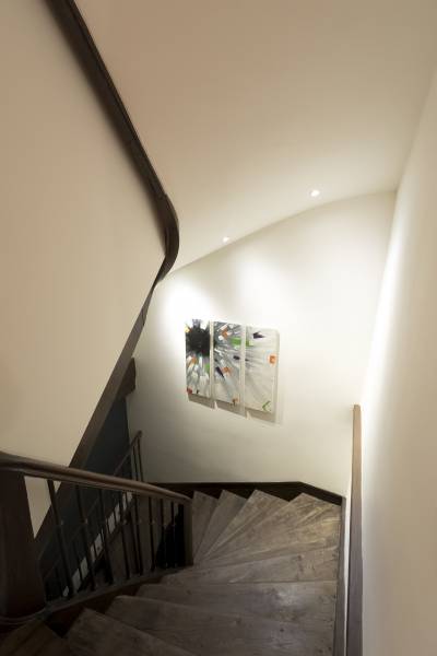 escalier ancien rénové