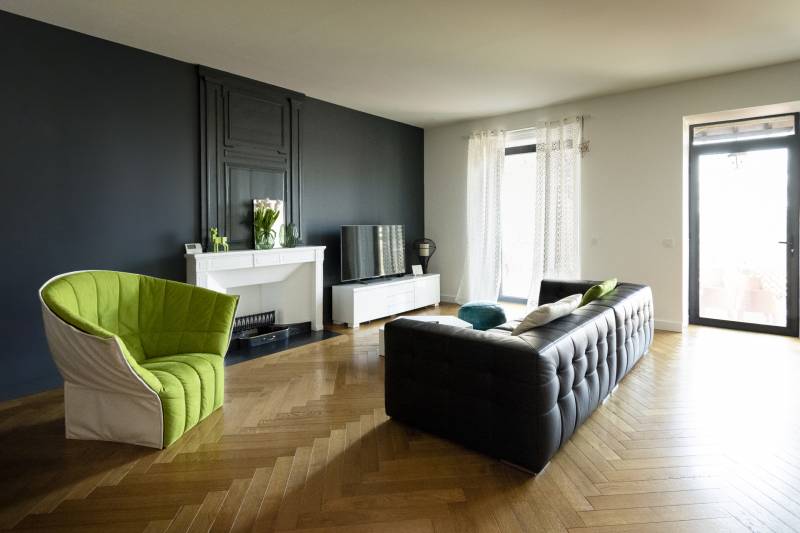 décoration moderne d'une maison près de Sévrier