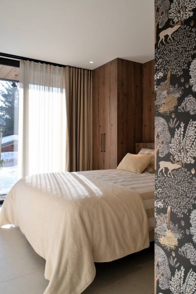 Chalet contemporain près de Megève : l’architecture intérieure au cœur du projet