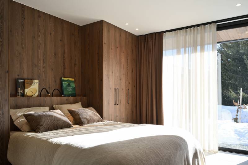 Chalet contemporain près de Megève : l’architecture intérieure au cœur du projet