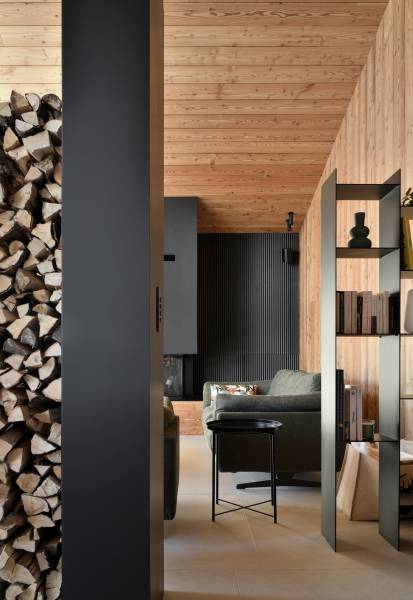 Chalet moderne près de Megève : un écrin ouvert sur les Alpes