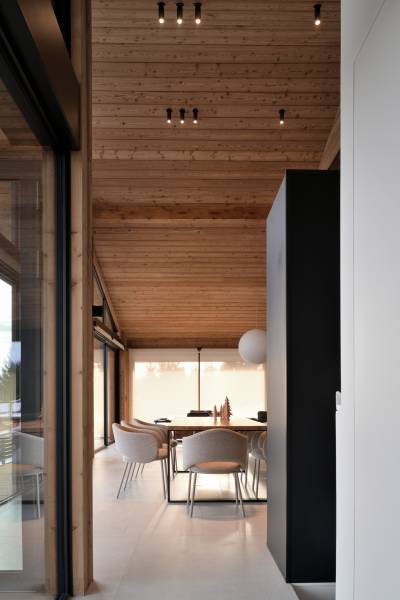 Chalet contemporain près de Megève : l’architecture intérieure au cœur du projet