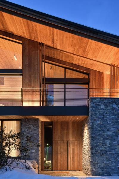 Chalet contemporain près de Megève : l’architecture intérieure au cœur du projet