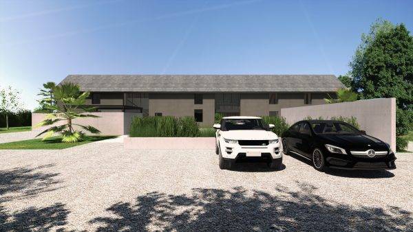 Rénovation d'un corps de ferme près de Genève