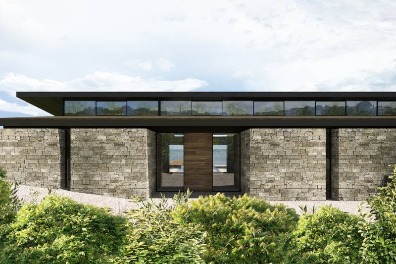 villa design et originale  en Corse