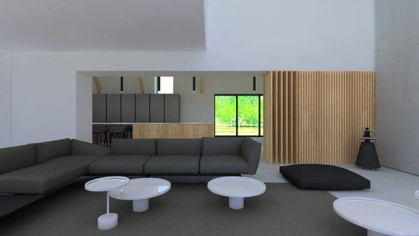 Rénovation d'un corps de ferme près de Genève