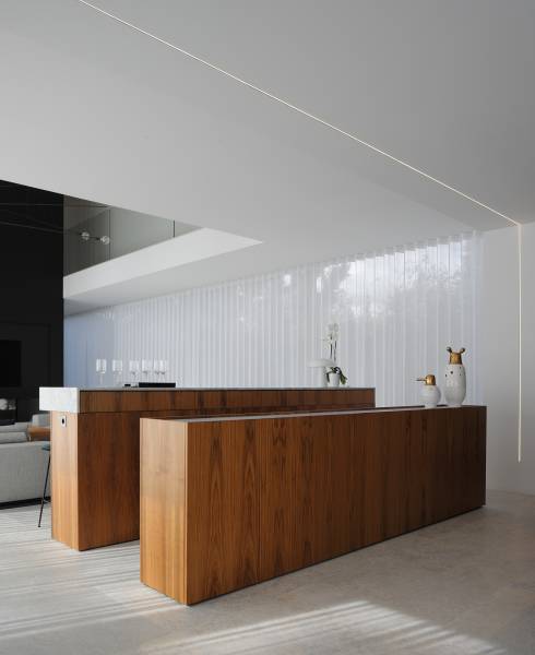 Intérieur de la villa P près de Lyon