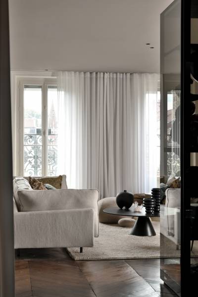 Vue depuis l'entrée