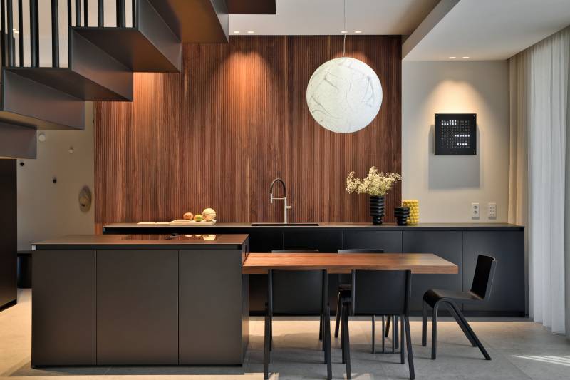 Création d'un intérieur moderne près de Lyon