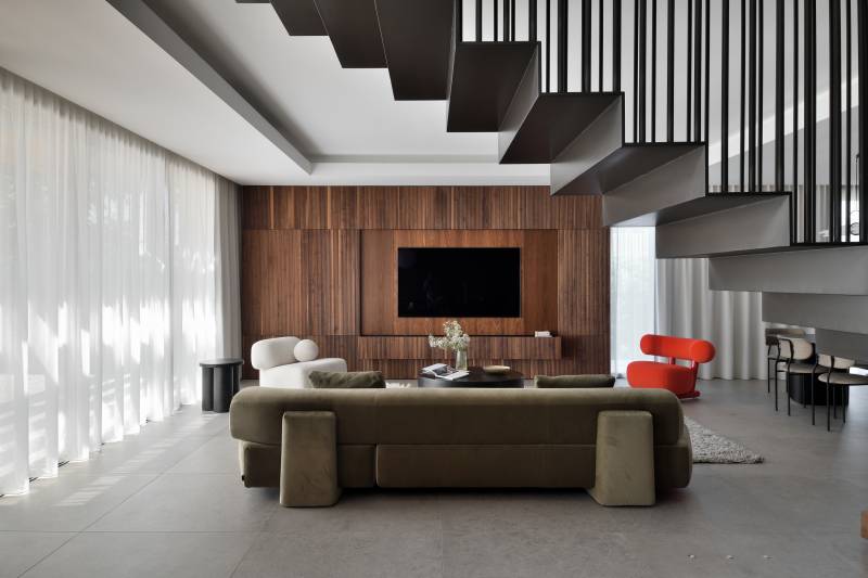 Création d'un intérieur moderne près de Lyon