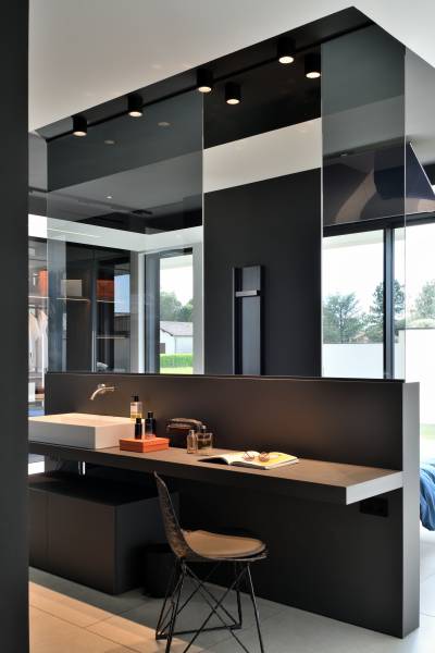 Tête de lit coiffeuse