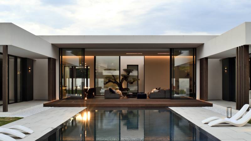 Agencement et architecture intérieure de maisons et villas