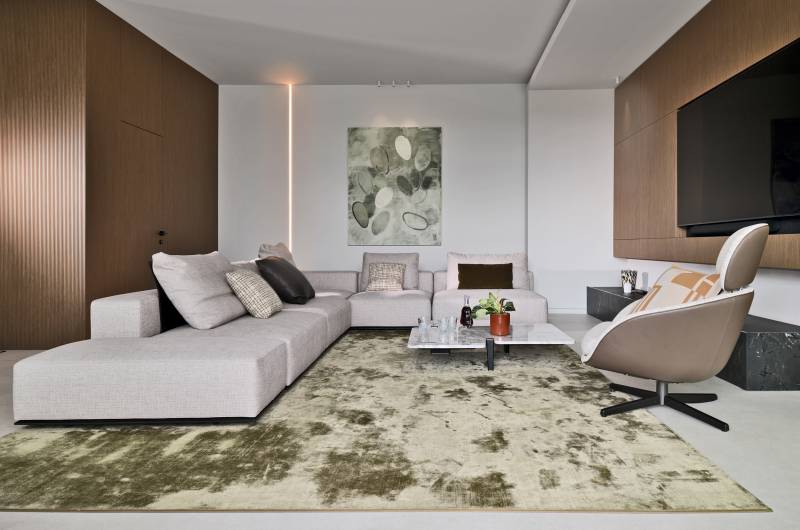 Intérieur d'une villa moderne près de Lyon