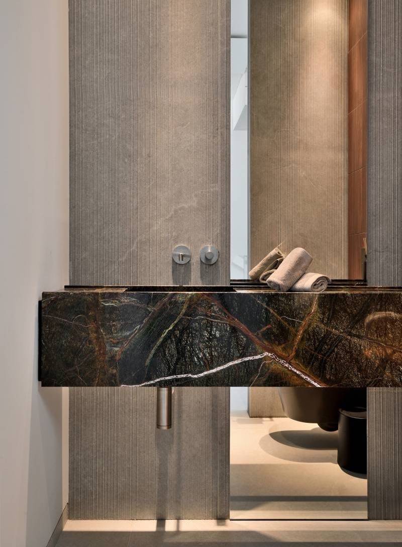 Intérieur d'une villa moderne près de Lyon