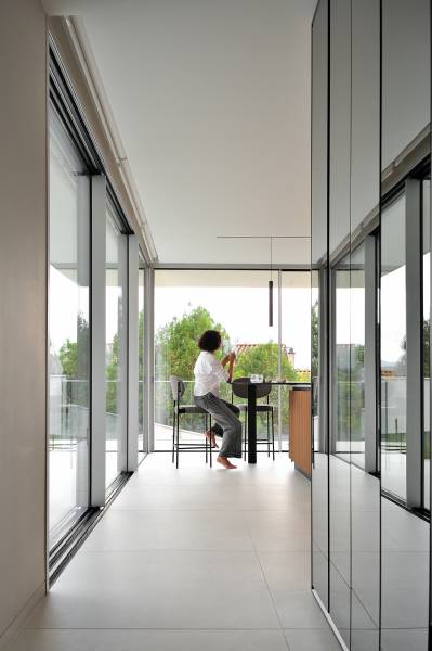 Intérieur d'une villa moderne près de Lyon