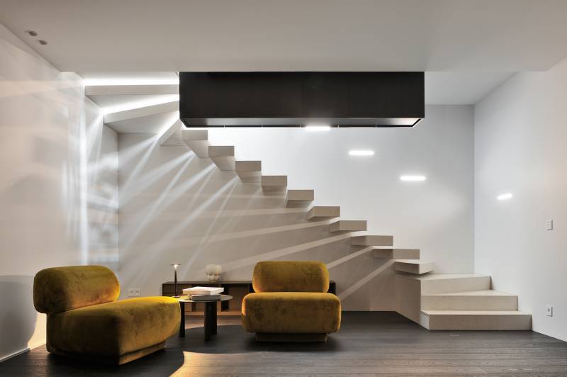 Intérieur de la villa C près de Lyon