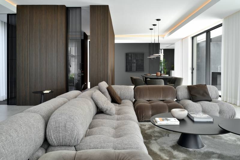 Intérieur de la villa C près de Lyon