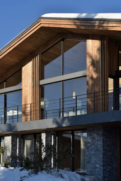 Chalet moderne près de Megève : un écrin ouvert sur les Alpes