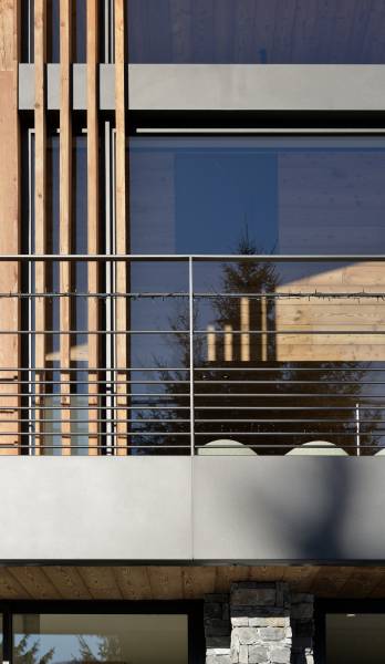 Chalet moderne près de Megève : un écrin ouvert sur les Alpes