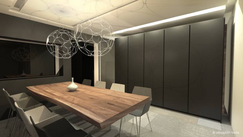 intérieur design et haut de gamme par architecte près de Courchevel