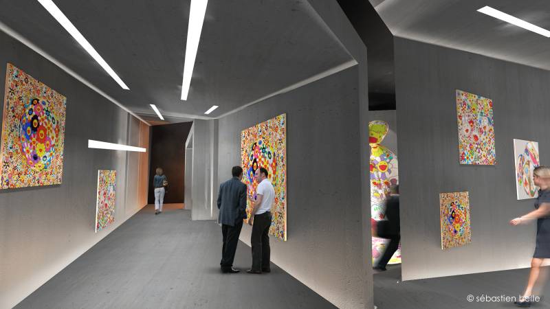 design d'un musée contemporain à paris par architectes d'intérieur