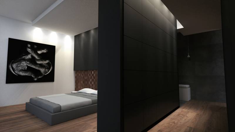 intérieur moderne de maison d'architecte à Limonest