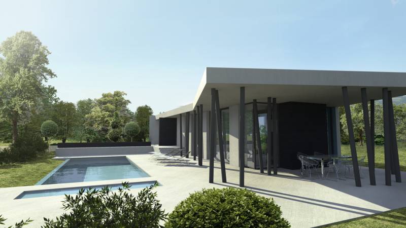 maison d'architecte design dans la région lyonnaise