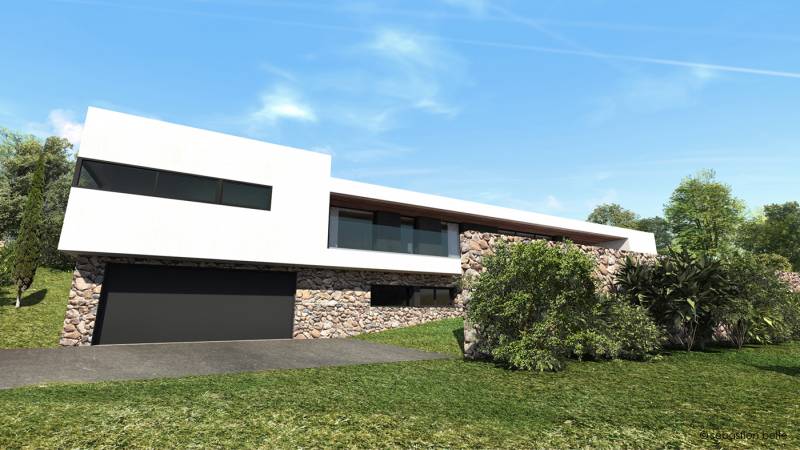 maison contemporaine d'architecte en Provence