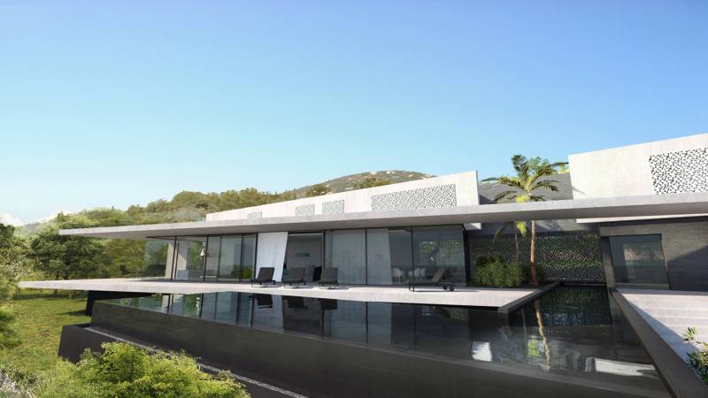 maison de luxe en bord de mer près de Gassin