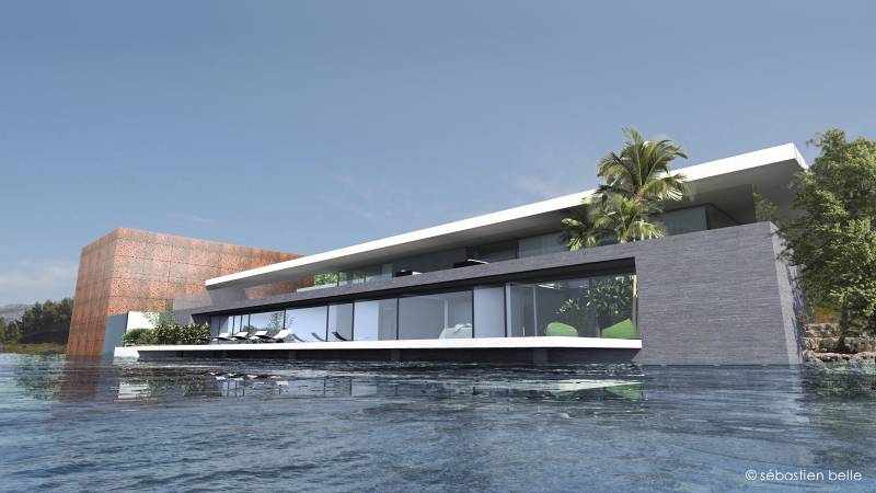 villa d'architecte haut de gamme par des architectes de Lyon