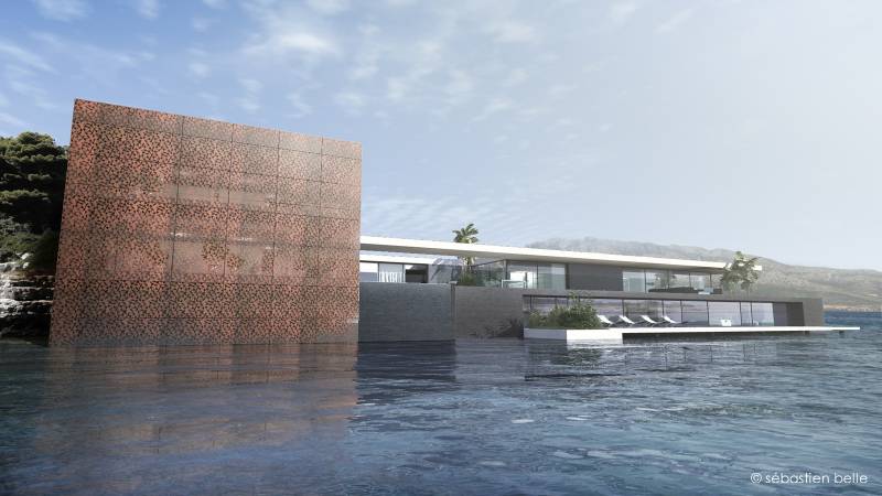 création d'une villa de luxe par architectes Français