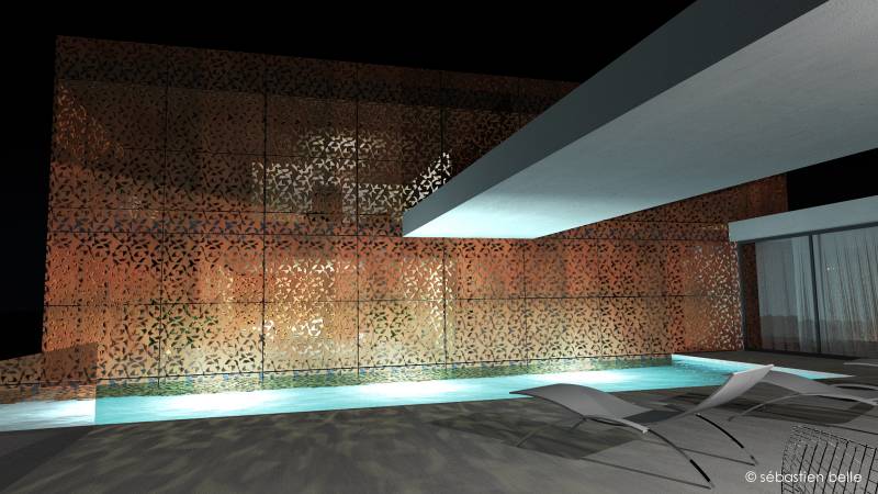 conception d'une villa originale et haut de gamme dans le Sud