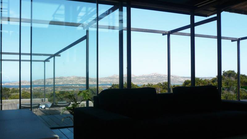 villa contemporaine en Sardaigne