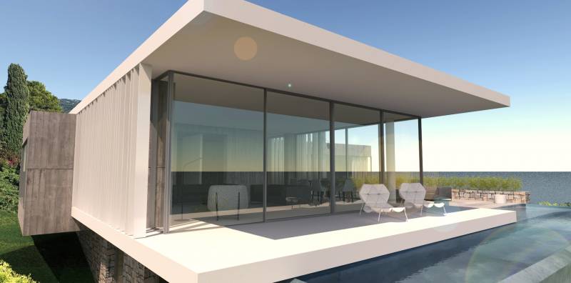 Villa moderne près de Marseille par architectes a2-sb
