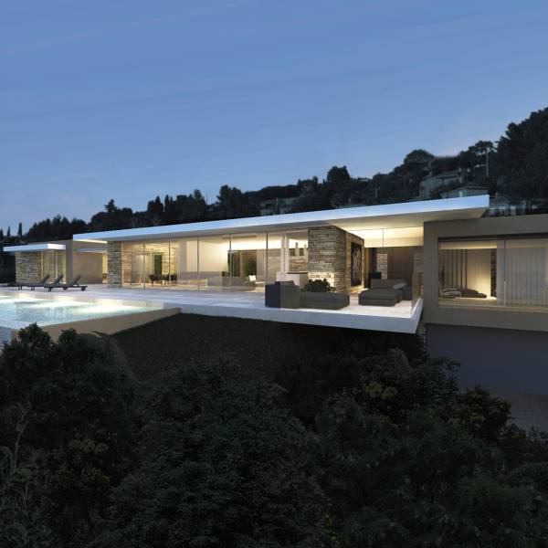 villa contemporaine d'architecte près de Saint-Tropez